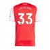 Arsenal Riccardo Calafiori #33 Hjemmedrakt 2025-26 Korte ermer